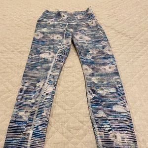 Full length lululemon leggings- pretty multi colors